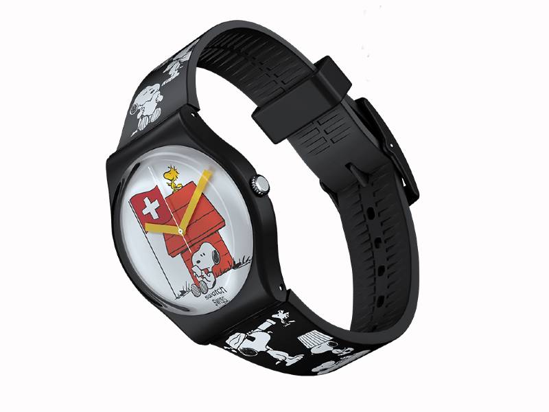 SWATCH PEANUTS GRANDE BRACCHETTO SO28Z107